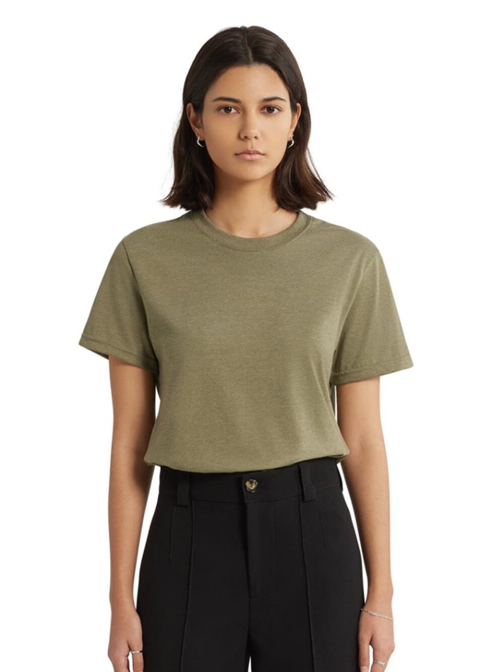 C'est beau / Classic T-Shirt in Heather Green **Fits M**